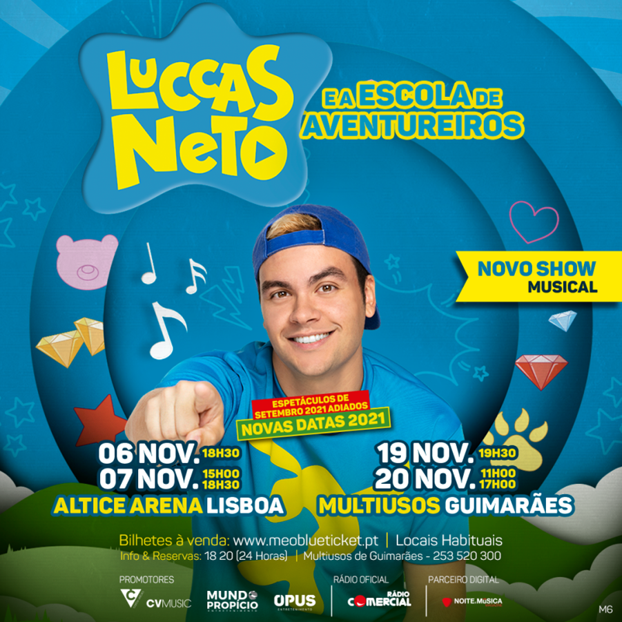 Episódios do brasileiro Luccas Neto no  vão ser dobrados em  português de Portugal - Tv Media - Correio da Manhã
