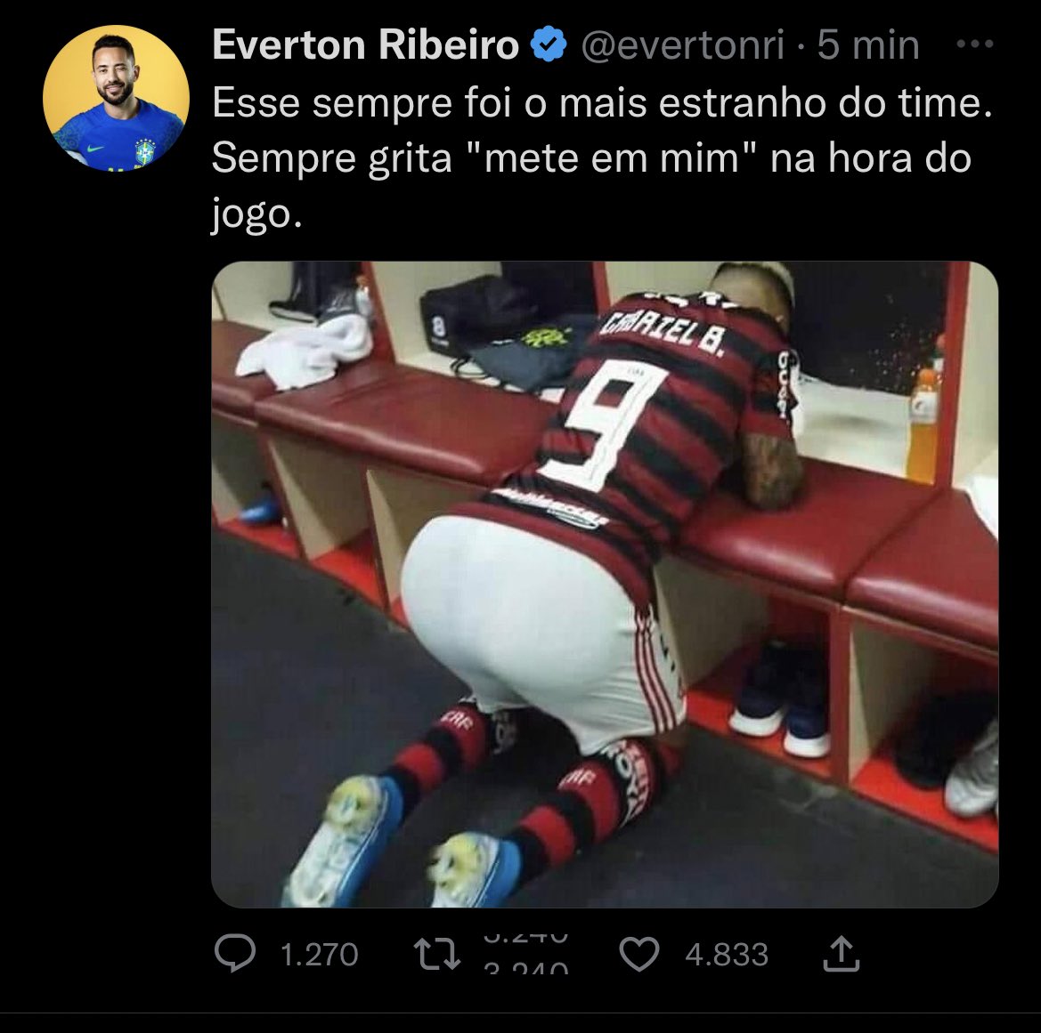 Festinha dos jogadores do Flamengo rende memes nas redes sociais; confira -  Flamengo - Extra Online