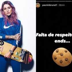 Reprodução/Instagram Leticia Bufoni e Yasmin Brunet Medina