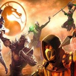 mortal kombat com 4 personagens jogáveis no celular 📱📱 #mortalkombat