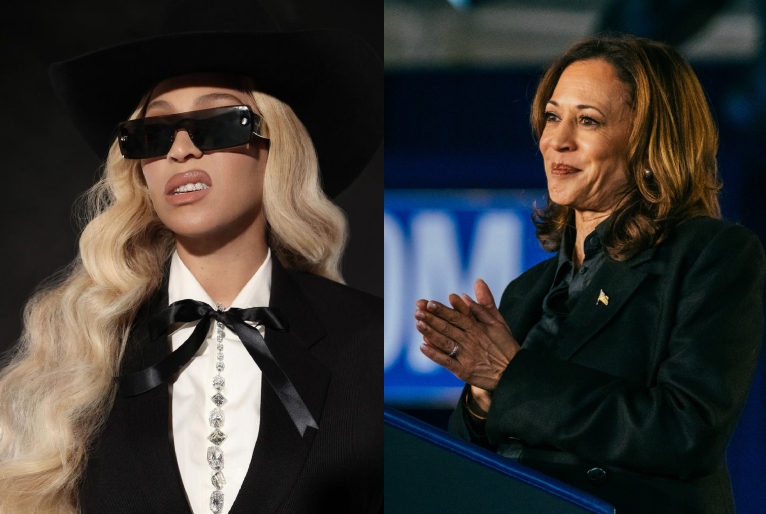 Montagem/TV Cultura | Fotos: Reprodução/Instagram @beyonce @kamalaharris