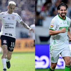 Montagem : Reprodução | Instagram Corinthians e América Futebol Clube