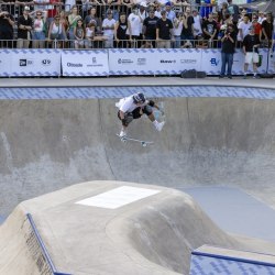 Augusto Akio busca vaga no skate park em Paris 2024: “Carrego a