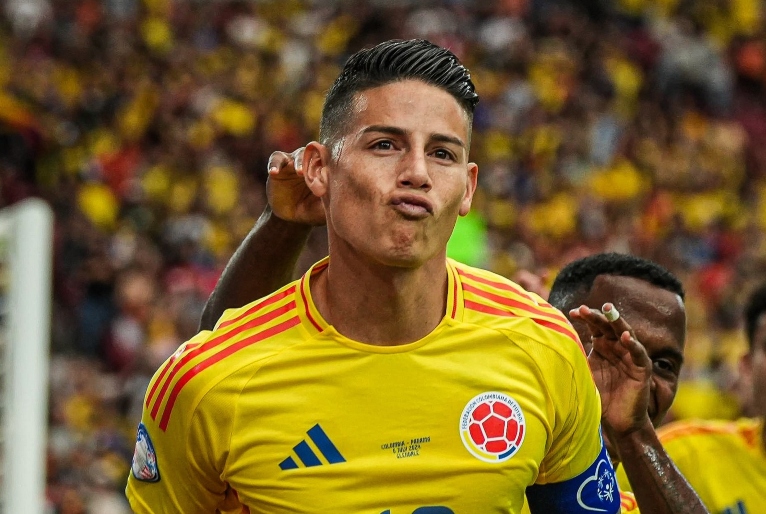 Reprodução / Facebook James Rodriguez