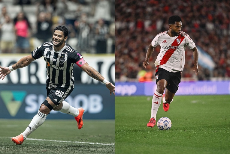 Montagem TV Cultura/ Instagram: @atletico e @riverplate