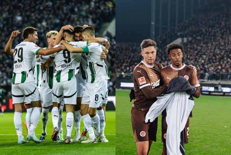 Montagem: Reprodução | Instagram @borussia e @fcstpauli