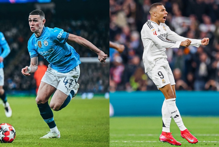 Reprodução | Instagram @mancity e @realmadrid