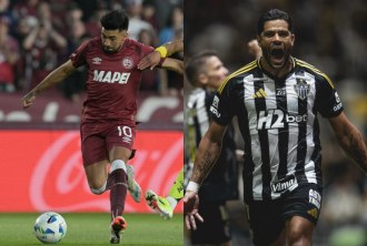 Montagem: Reprodução | Instagram @sudamericana e @atlético