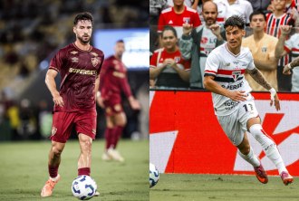 Montagem: Reprodução | Instagram @fluminensefc e @saopaulofc 