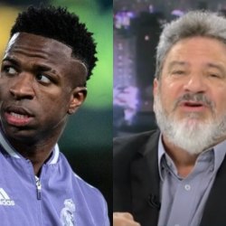 Montagem: Reprodução/Instagram Vinicius Jr. ⚡️🇧🇷 e TV Cultura