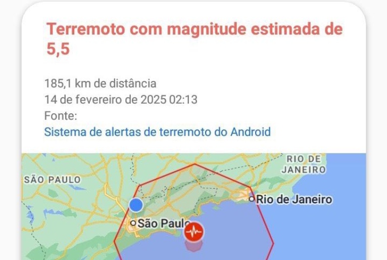 Anatel vai apurar alarme falso de terremoto disparado em aparelhos com Android