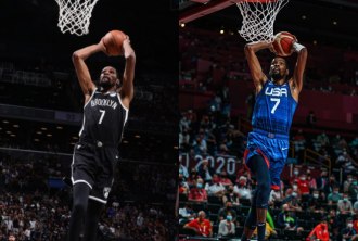 Reprodução/Instagram Brooklyn Nets e USA Basketball