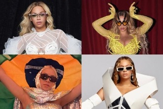 Tendências de óculos mais usadas pela Beyoncé