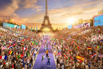 Quais arenas sediarão os jogos em Paris? 