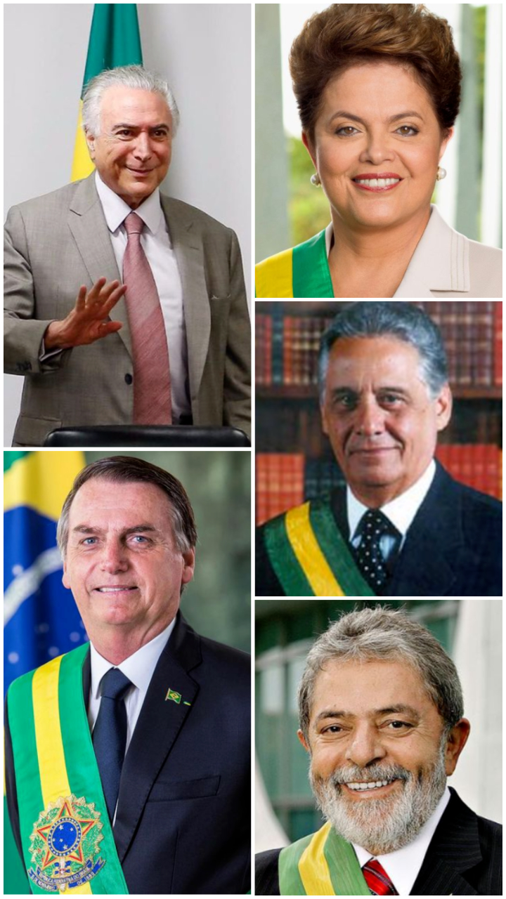 Quem presidiu o Brasil antes do Lula?